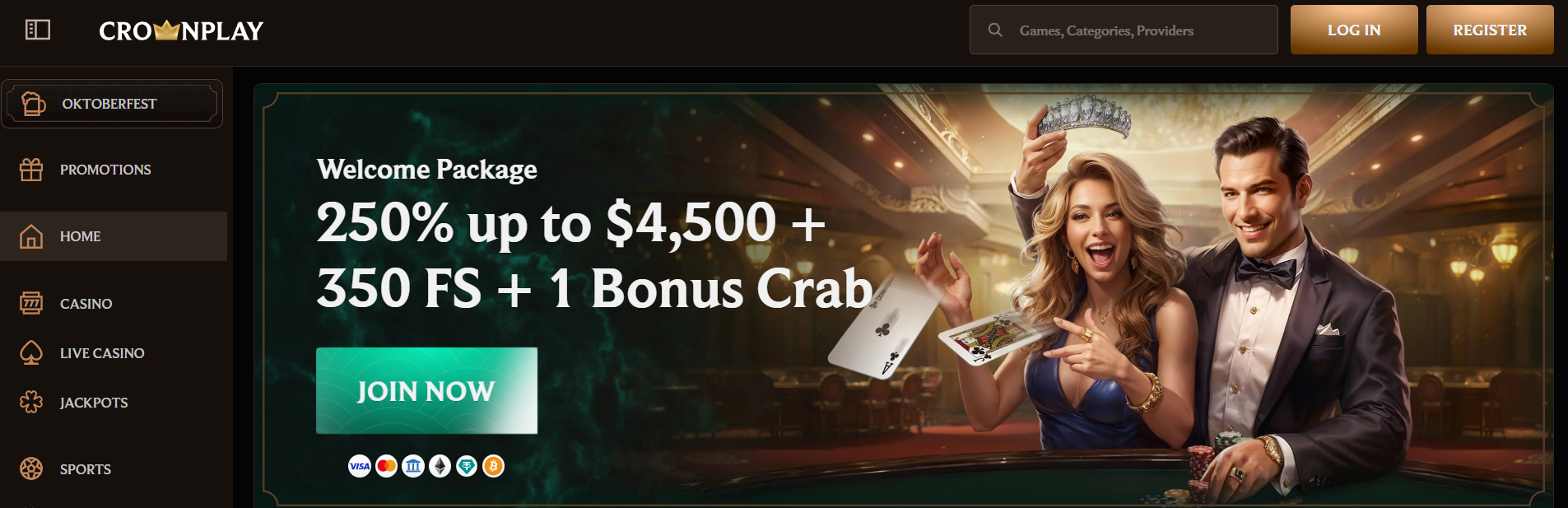 CrownPlay Casino Review