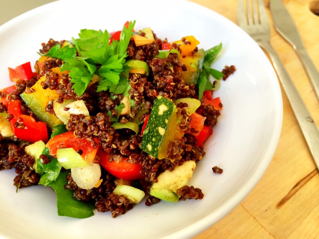 Spiced Quinoa salad